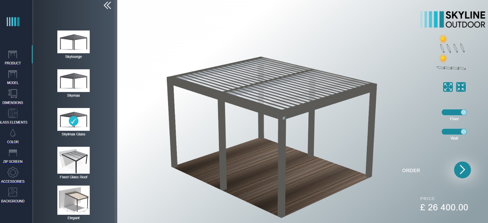 3d pergola design tool 4 | skyline outdoor