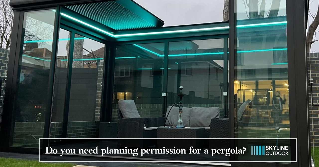 Permission for a pergola planning | Skyline Outdoor