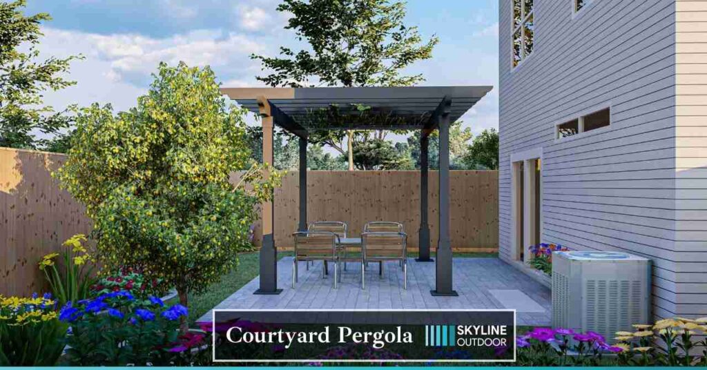 Courtyard Pergola | Skyline Outdoor