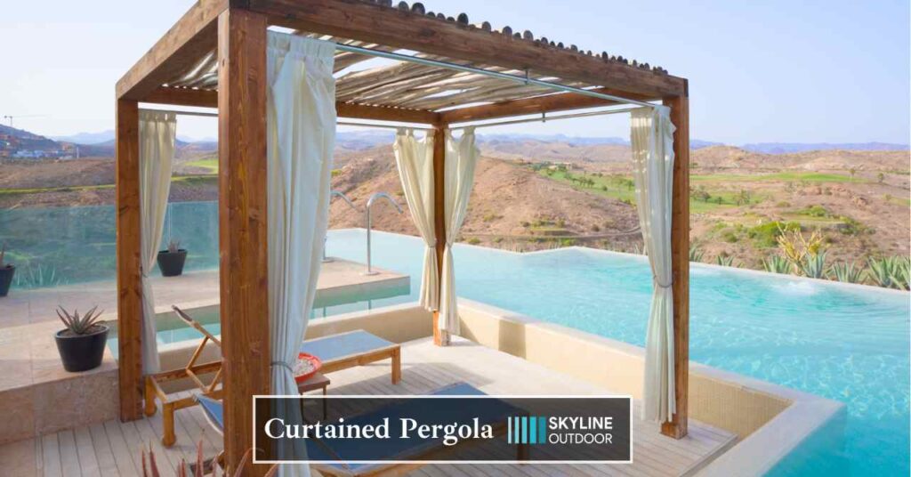 Curtained Pergola 