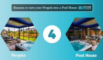 4 reasons to turn your Pergola into a Pool House