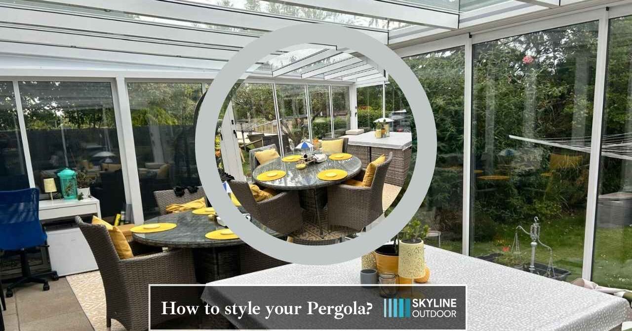 How to style your pergola