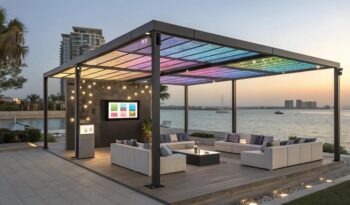 Technology in Pergola | Skyline Outdoor