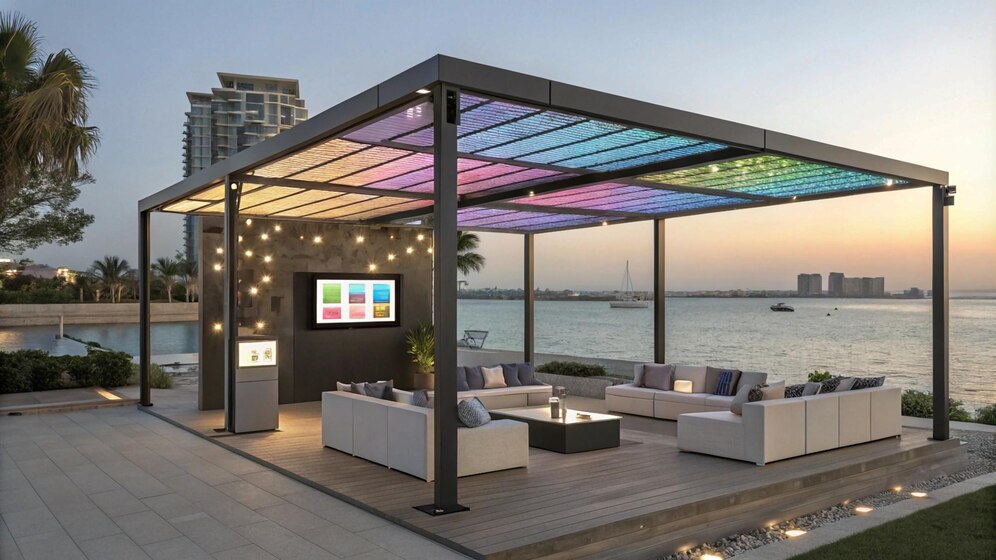 Technology in Pergola | Skyline Outdoor